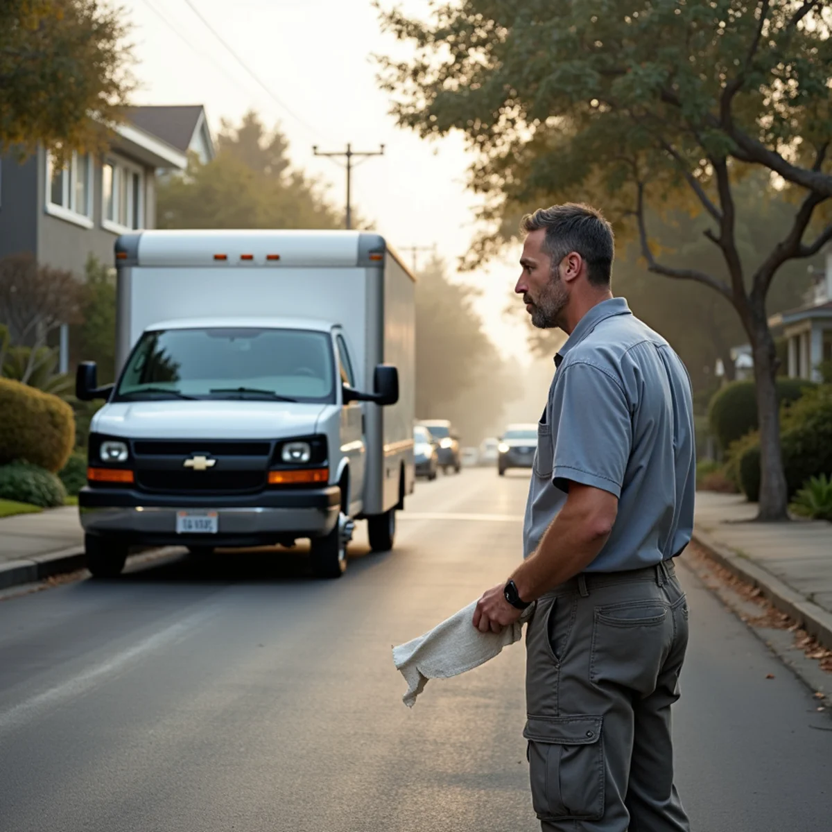 Residential street in Burlingame, CA served by Water Damage Daly City