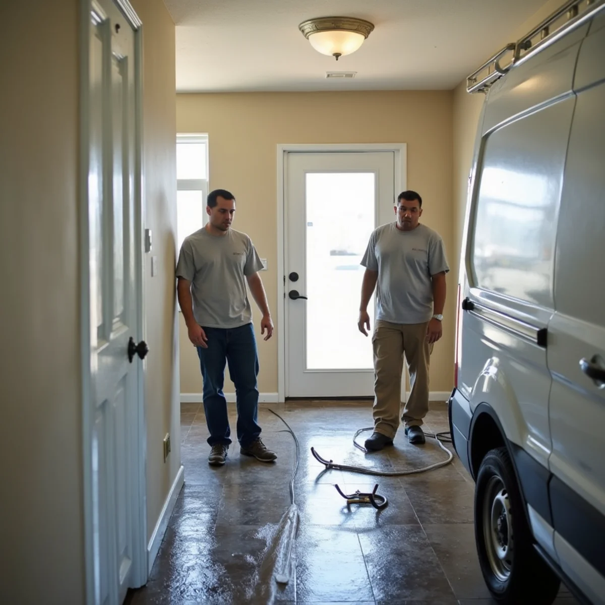Water damage restoration in a Daly City condominium