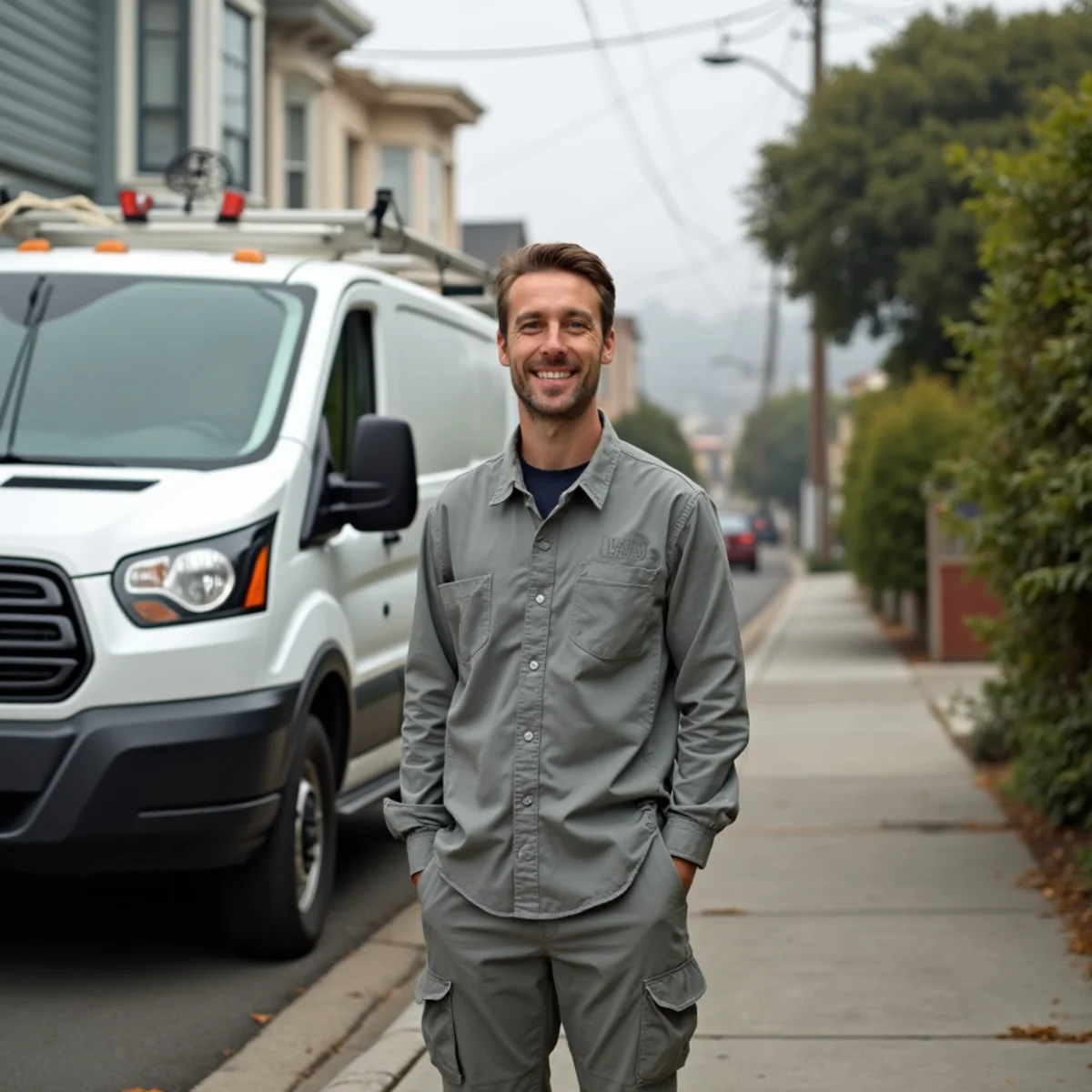 Residential street in Crocker-Amazon, San Francisco served by Water Damage Daly City