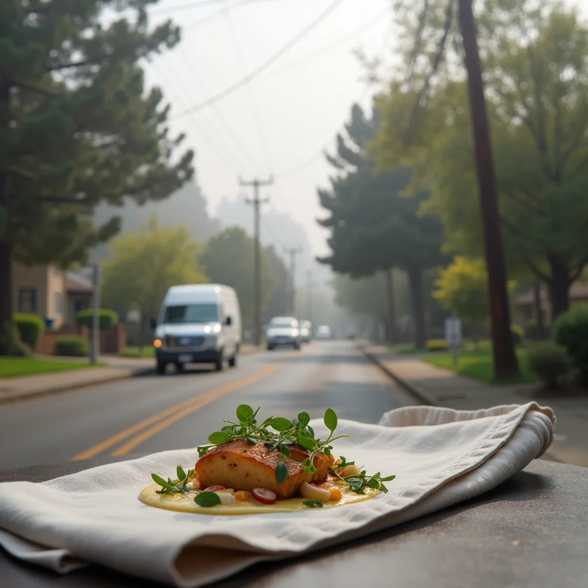 Residential street in Emerald Lake Hills, CA served by Water Damage Daly City
