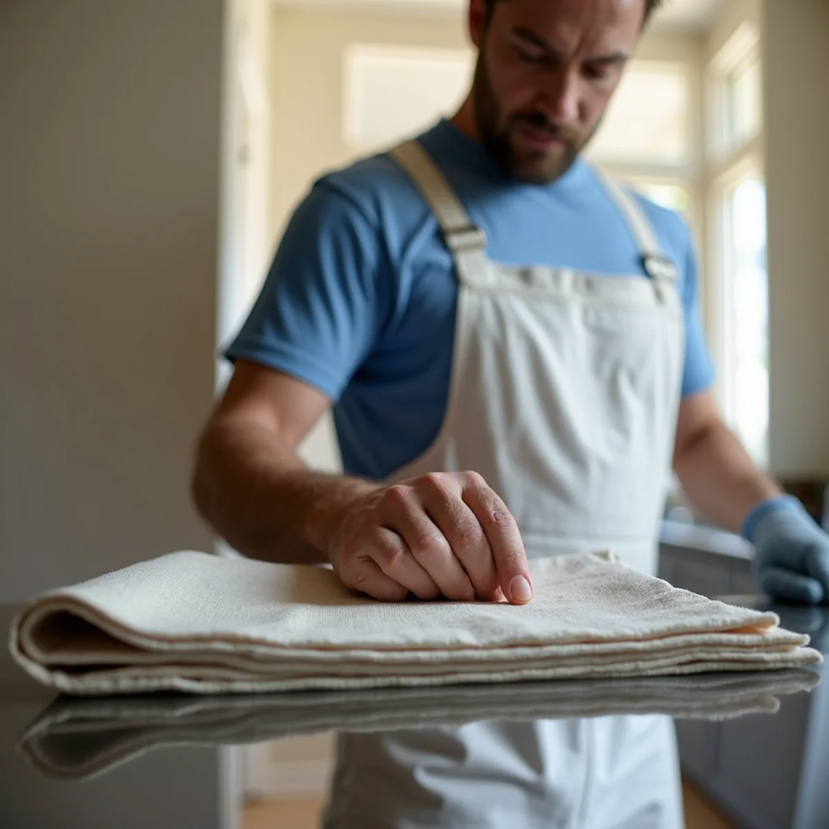 24/7 Emergency Water Damage Service in progress by an IICRC-certified technician in a Daly City, CA home