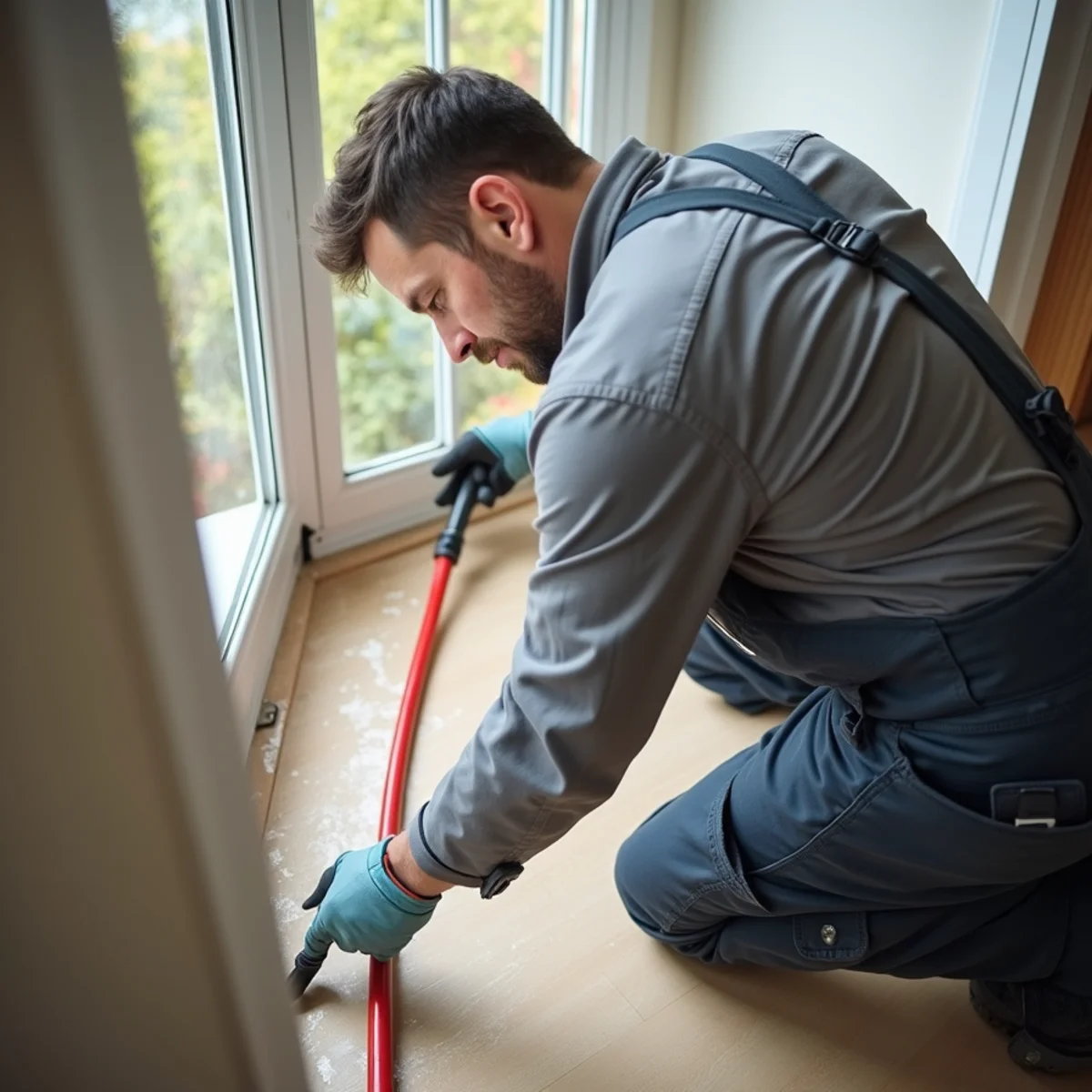 Free Water Damage Inspection in progress by an IICRC-certified technician in a Daly City, CA home