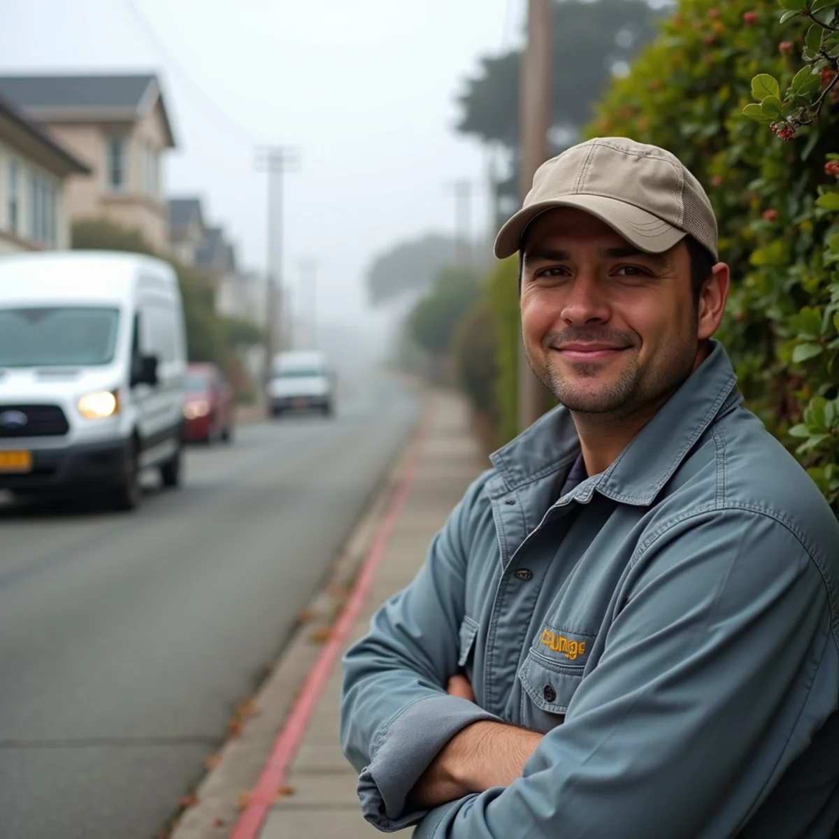 Residential street in Montara, CA served by Water Damage Daly City