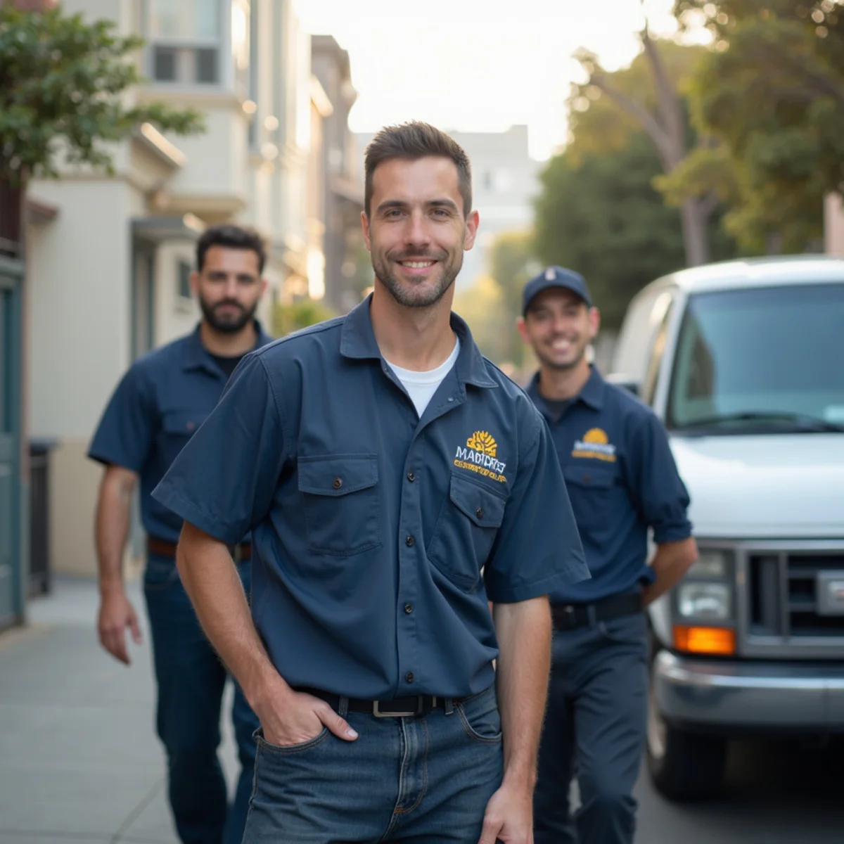 Water damage restoration crew in the Outer Mission of San Francisco