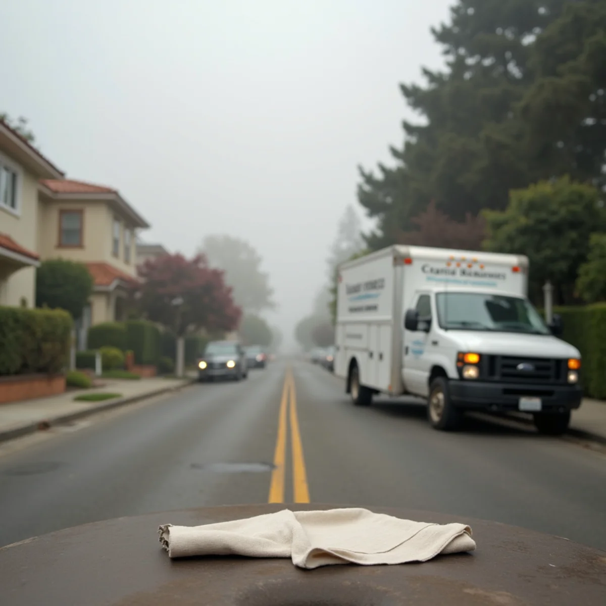 Residential street in San Mateo, CA served by Water Damage Daly City