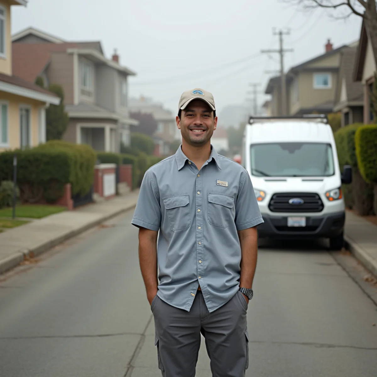 Residential street in Sterling Park, Daly City served by Water Damage Daly City